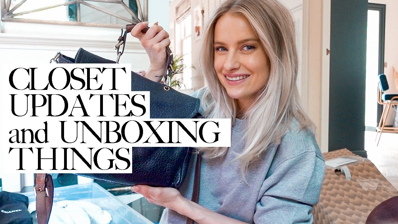 CLOSET RENOVATION UPDATE AND MY FIRST DESIGNER HANDBAGS | INTHEFROW