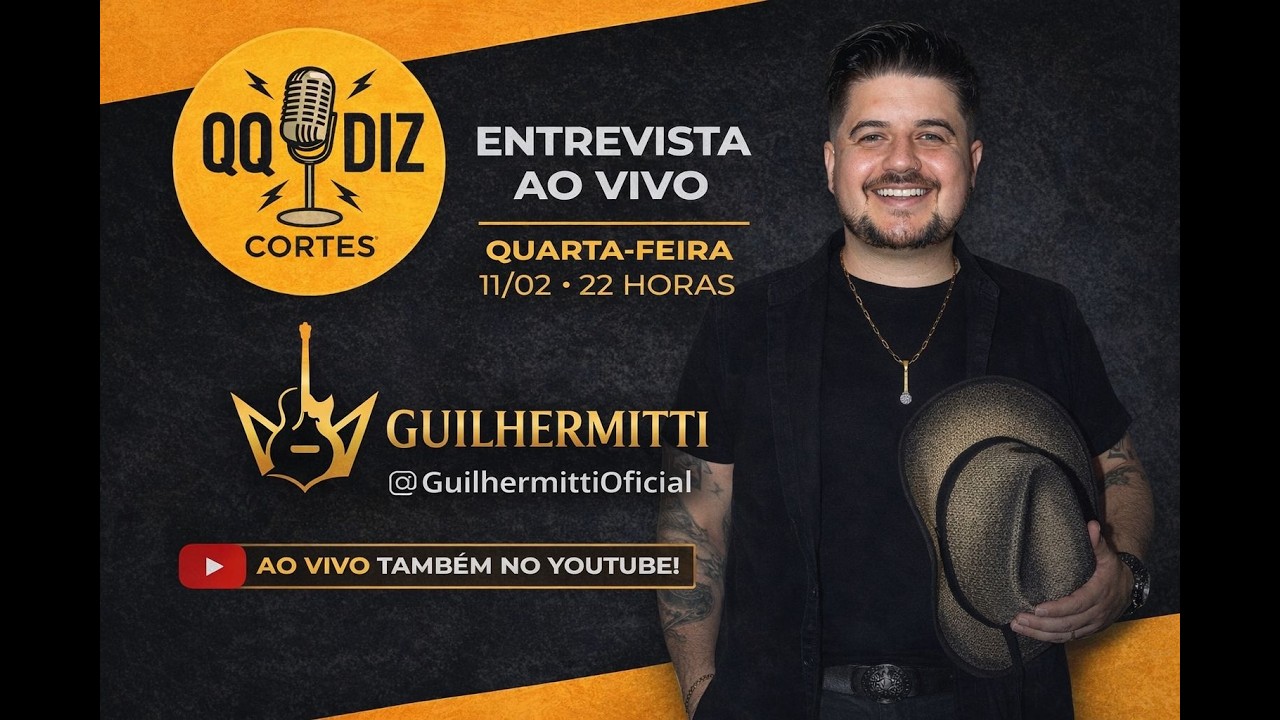 🔴 AO VIVO - Guilhermitti| QQ DIZ Podcast #41