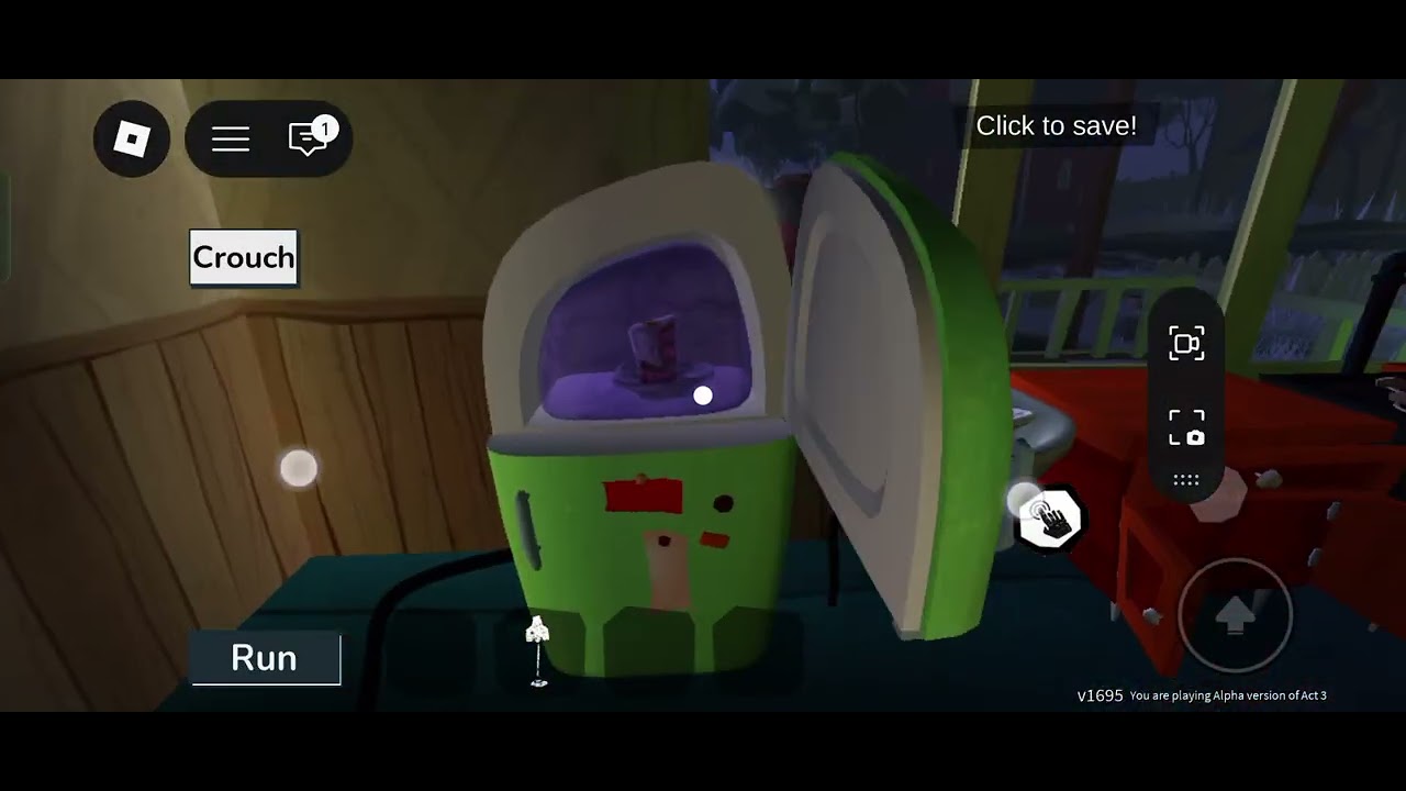 Playing fast fredbear on Roblox part 1