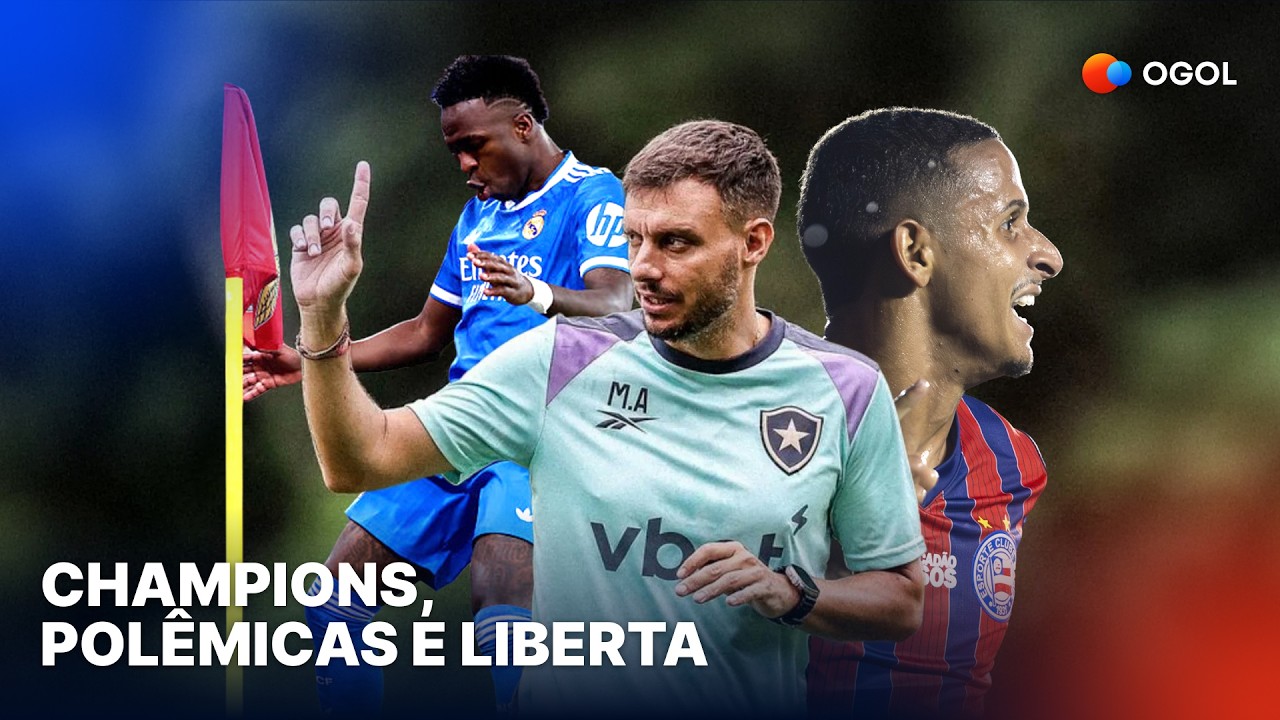 Vini dá vitória ao Real; Botafogo e Bahia estreiam na Libertadores