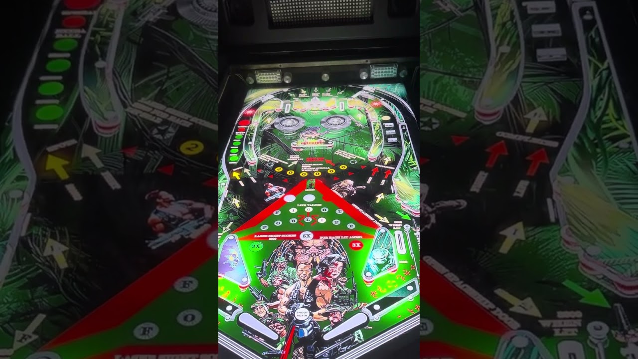 Predator Visual Pinball VPX - Virtual Pinball #predator #pinball #vpx #virtualpinball #arcade