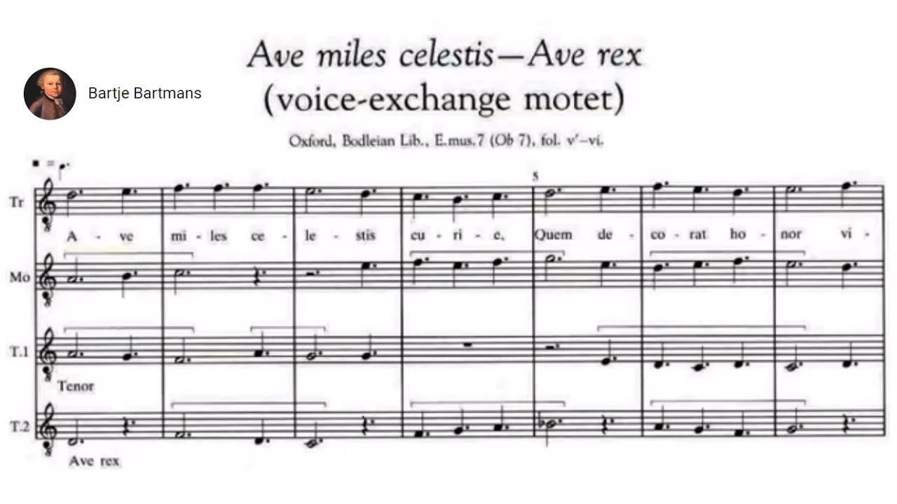 8. Music of the Middle Ages; The English Motet