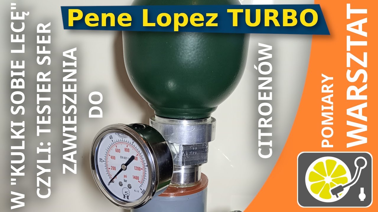 Jak zrobić Tester Sfer do zawieszeń Hydro-Pneumatycznych. #DIY #citroen #BX #XM #C5  #sfera #testy