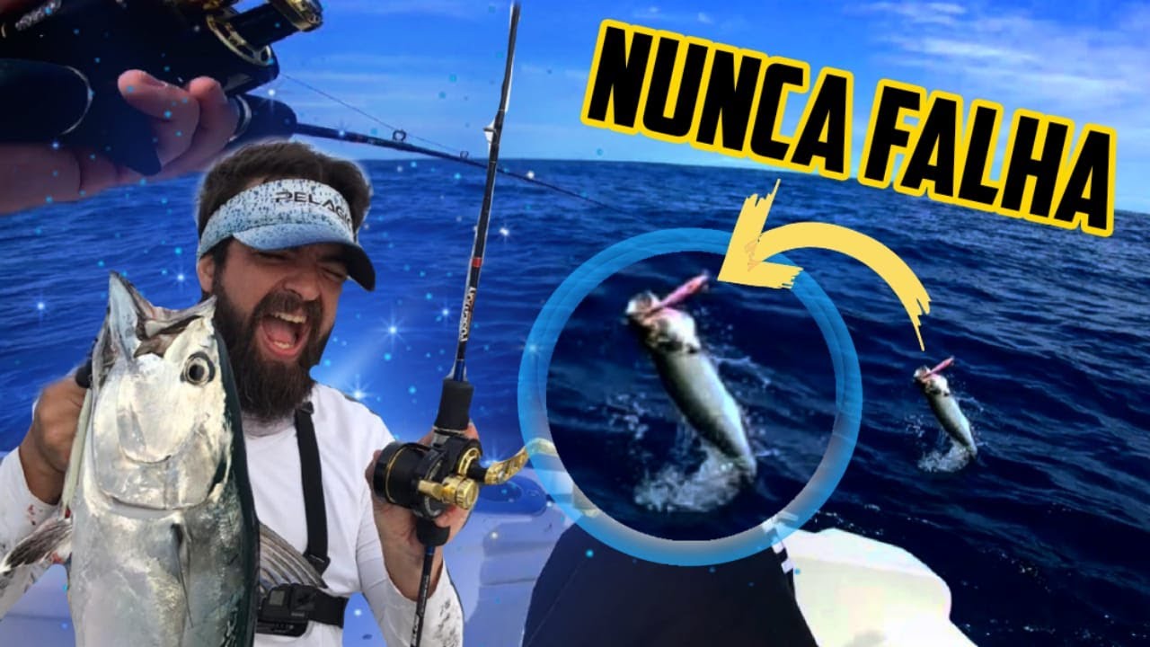 PESCA de ANCHOVA e BONITO - SLOW PITCH JIGGING