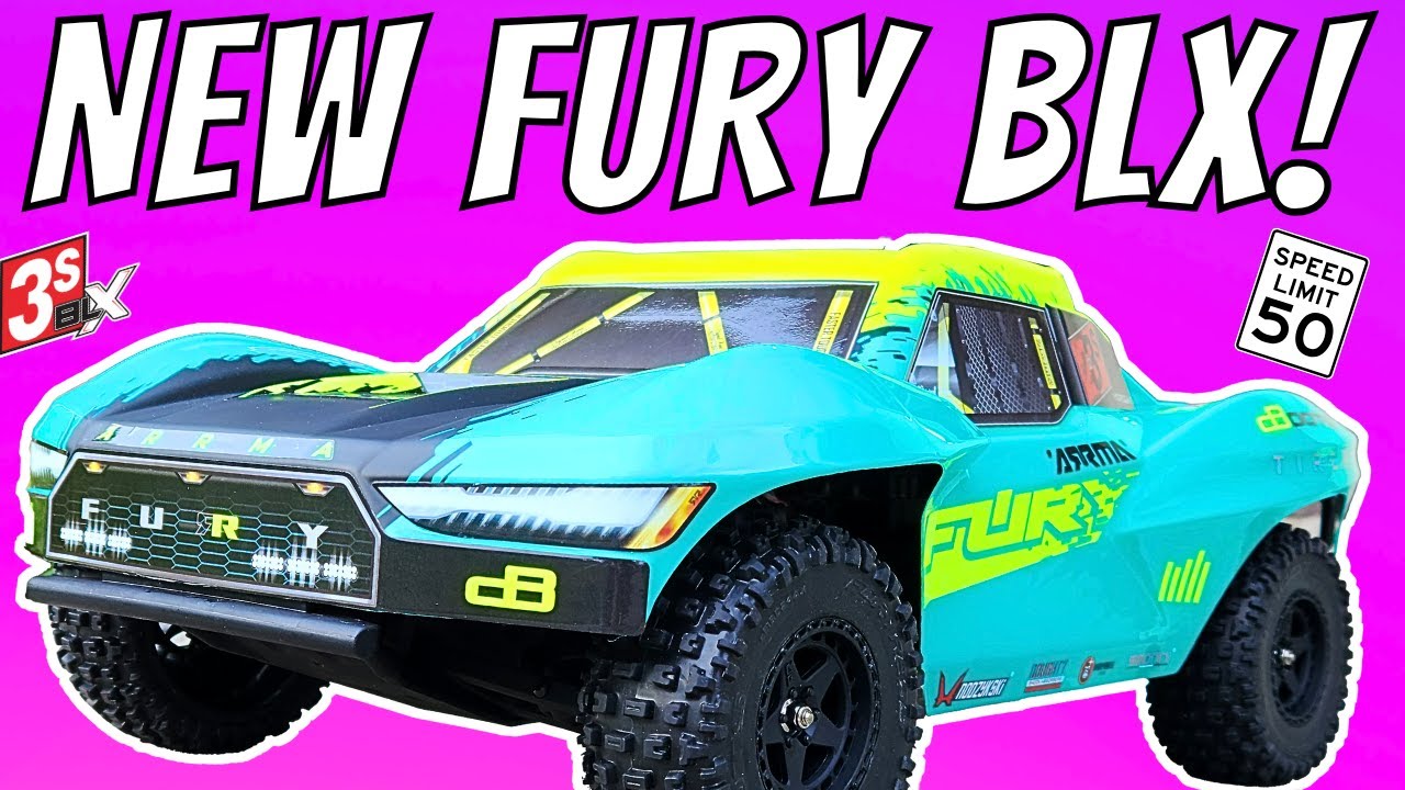 I Got The NEW Arrma Fury 223s BLX Brushless SCT & It's Awesome!