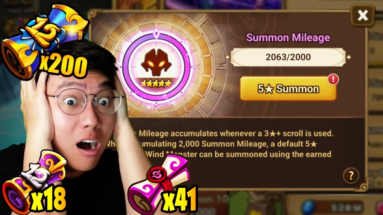 I Hit The 2000 Pity With Ultra Premium Summon | Summoners War