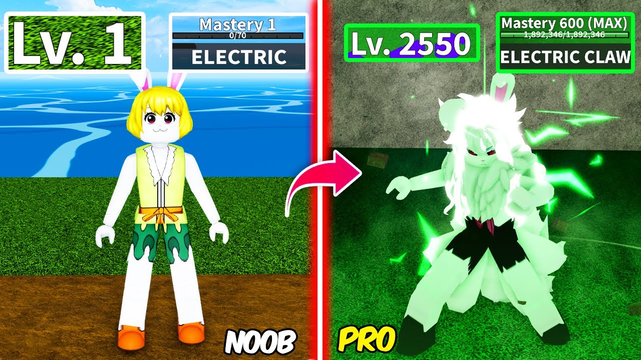 Beating Blox Fruits as Carrot ! Lvl 0 to Max Lvl Full Rabbit v4 Noob to Pro in Blox Fruits !