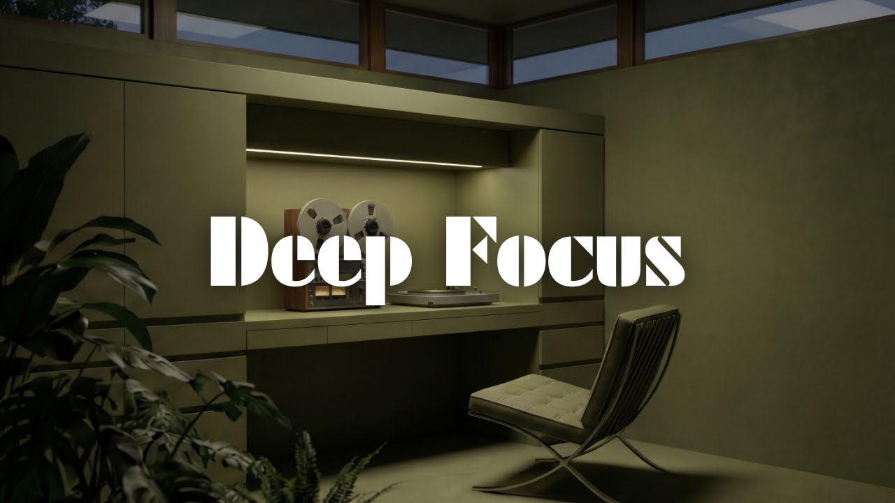 Deep Focus | Restrained Techno House Mix for Deep Concentration