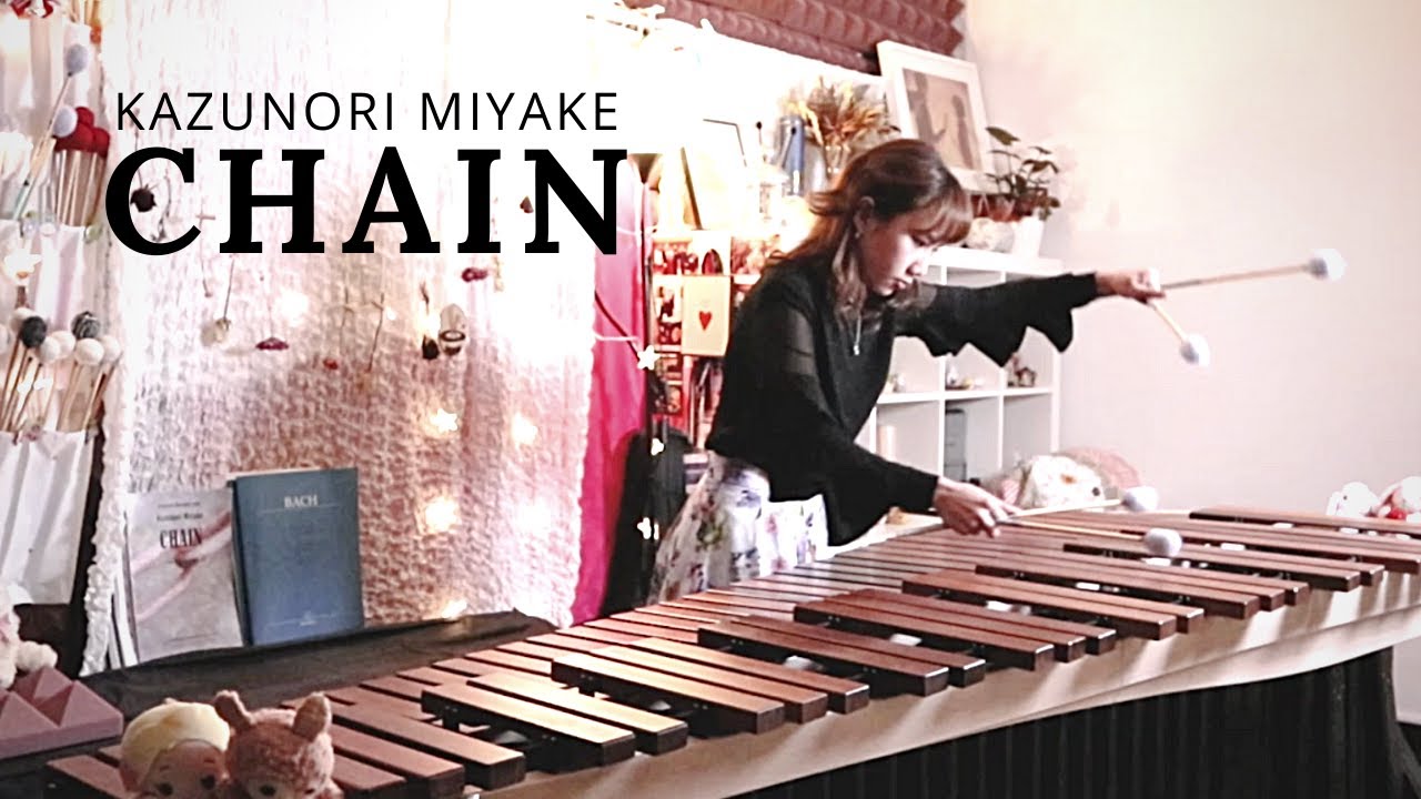 CHAIN by Kazunori Miyake for Marimba solo//Therese Ng