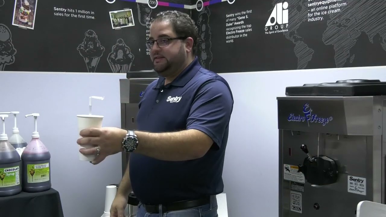 Electro Freeze CS 700 Milkshake Machine Makes Milkshakes Fast
