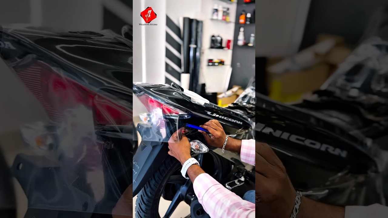 Honda Unicorn 160 Nike PPF Lamination