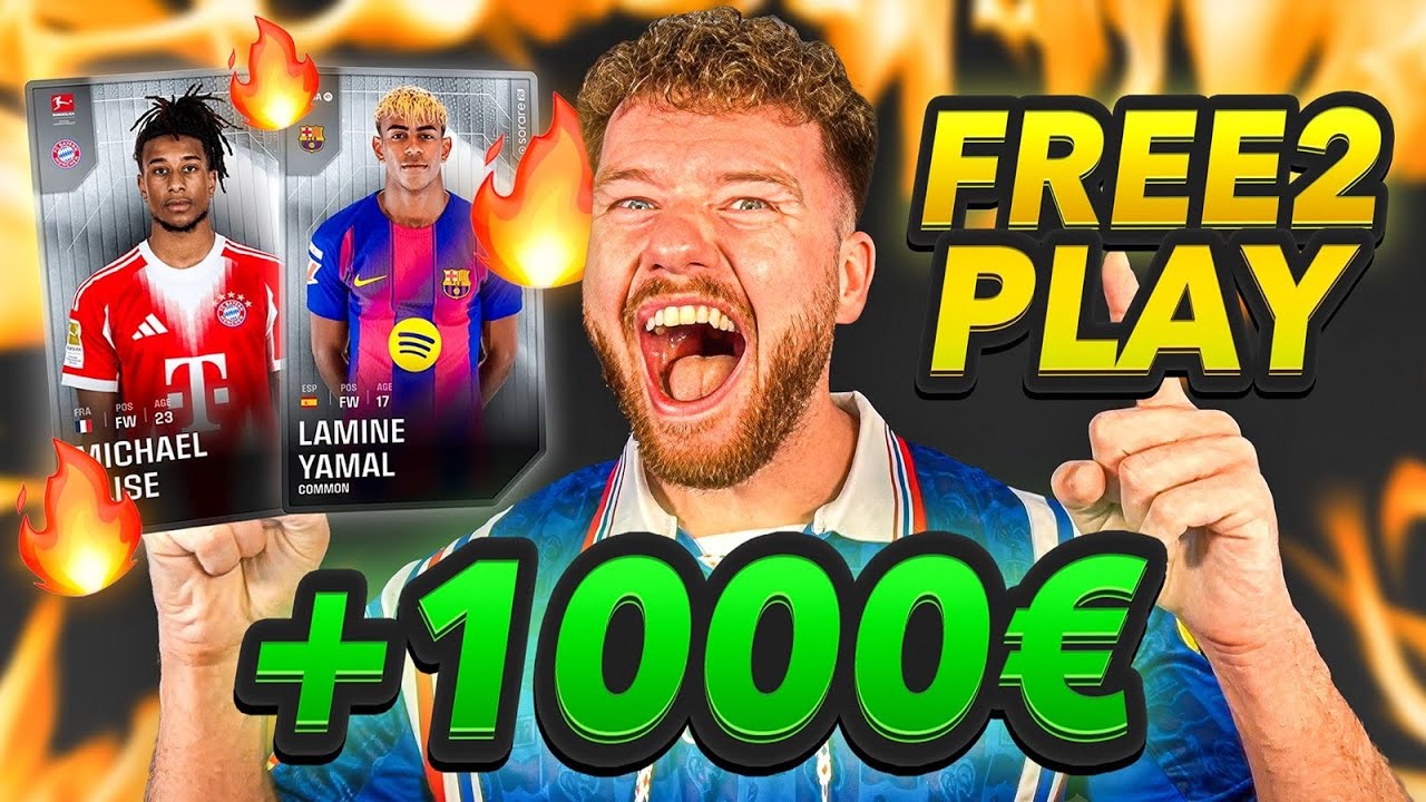 ICH WILL 1,000€ im FREE2PLAY MODUS von SORARE GEWINNEN 🔥🔥