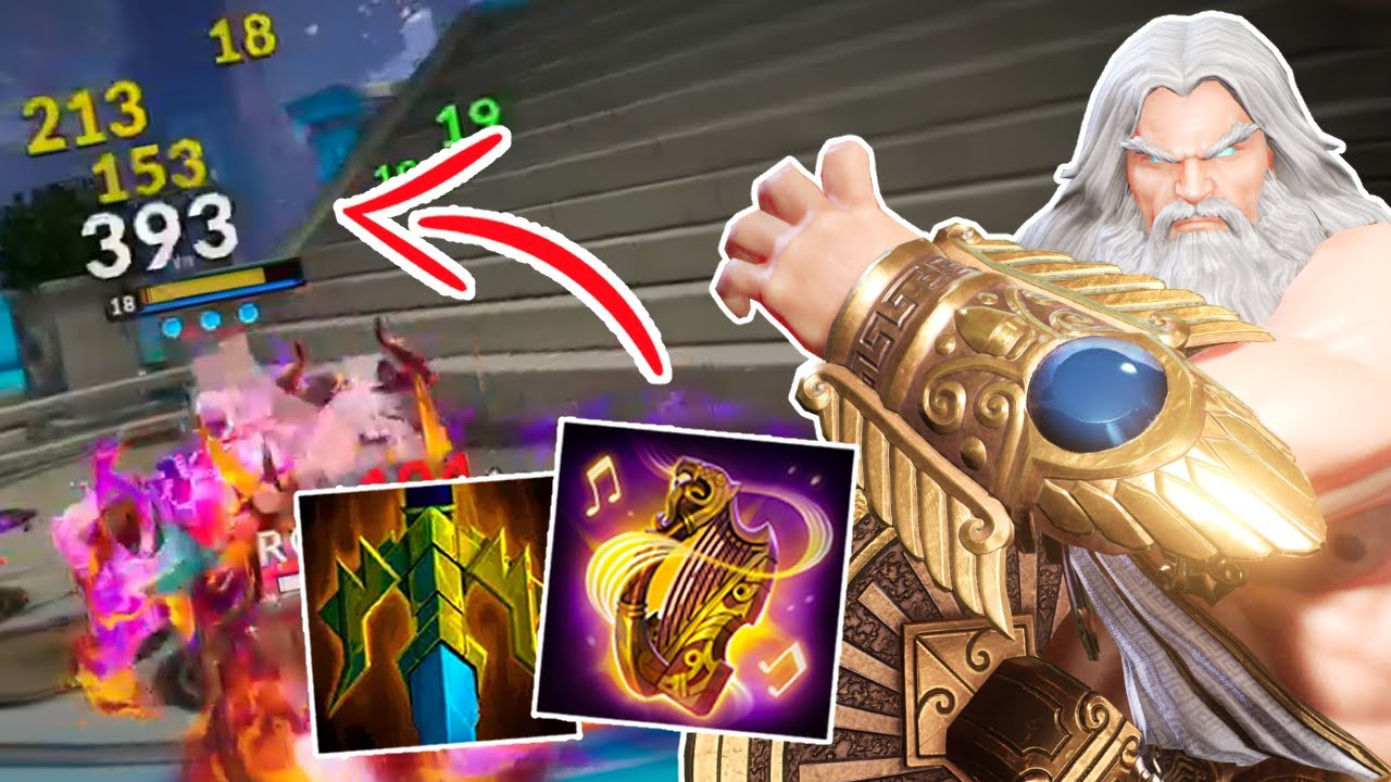 Эта сборка Zeus ADC КРУШИТ в SMITE 2...
