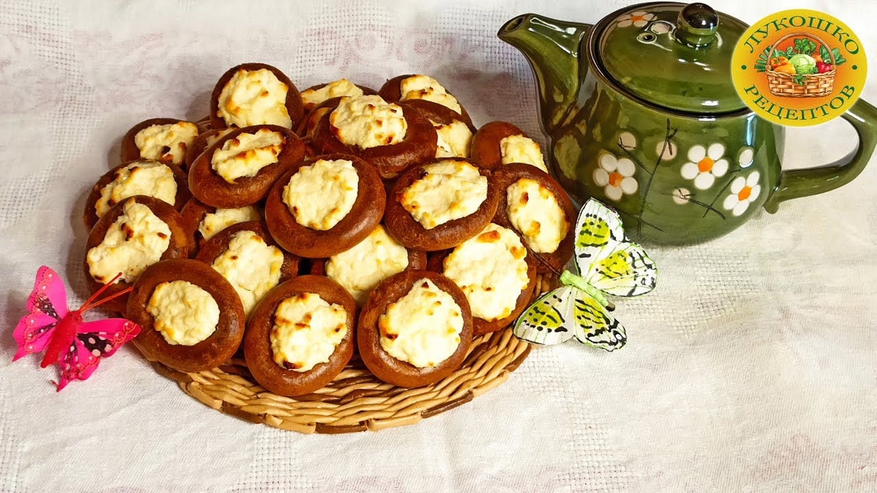 Ватрушки из сушек. Вкусный и быстрый рецепт выпечки!