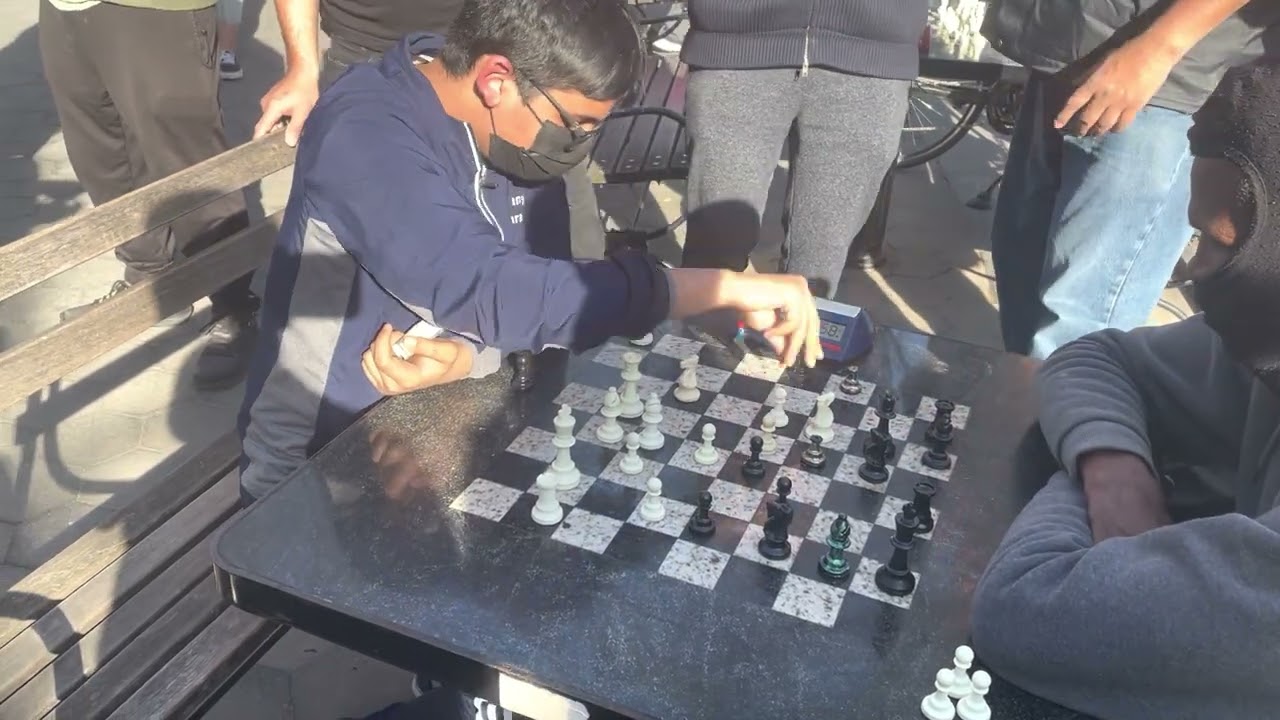 13 year old GRANDMASTER play chess player at WSQP