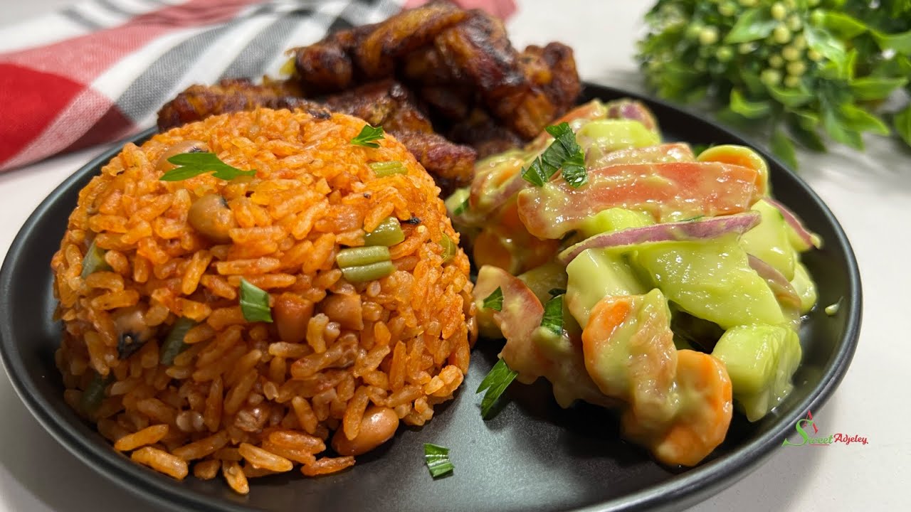 My Crowd Pleasing Rice & Beans Jollof My American Neighbors Can’t Have Enough Of, Very Quick & Easy