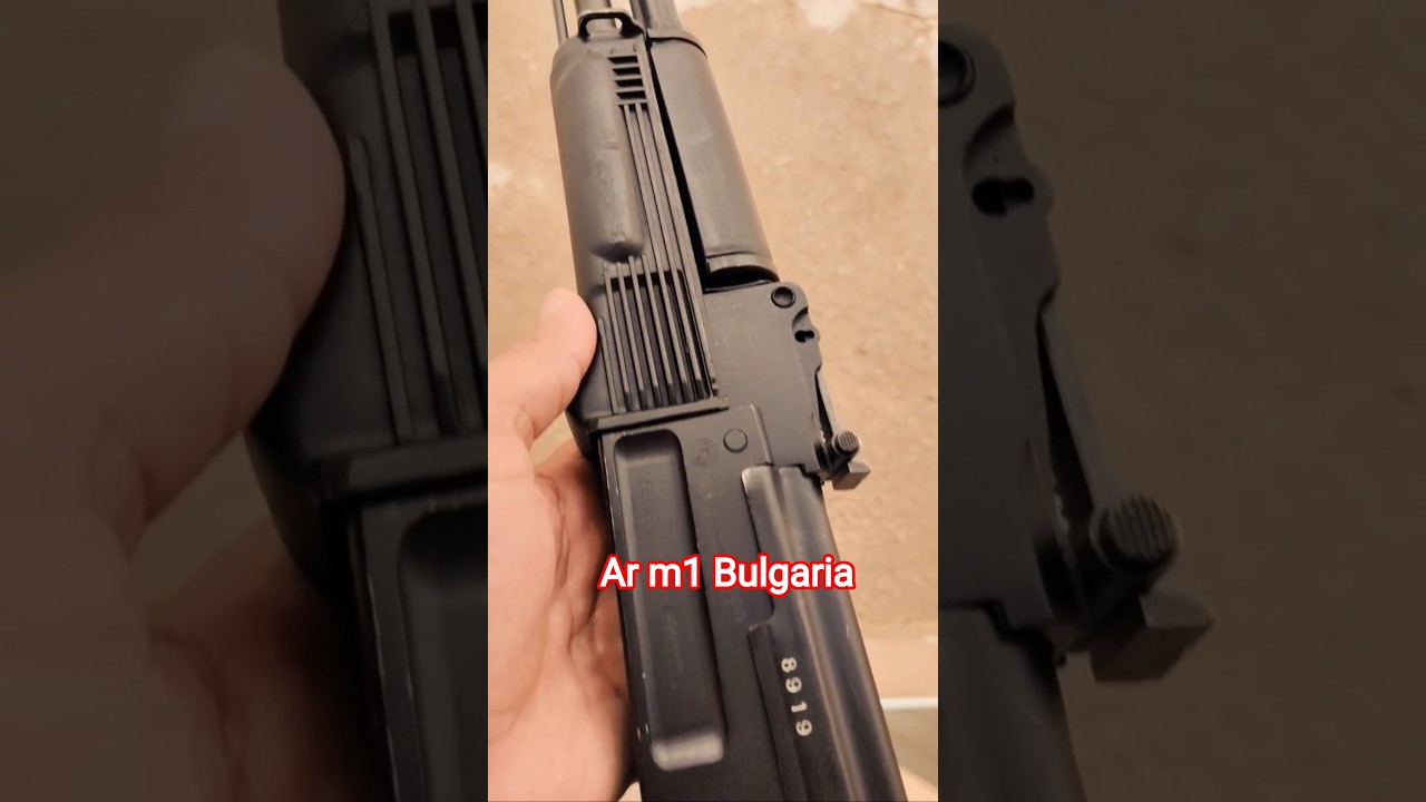 The AR-M1 is a Bulgarian assault rifle designed primarily for export. Same clone Ak 47 Kalashnikov