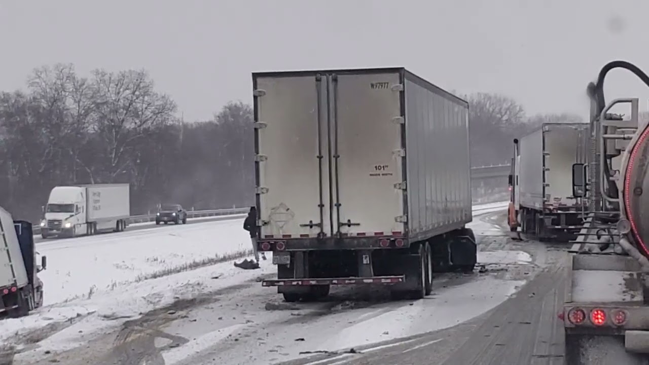 Multi vehicle crash on I-80 eb near Rockdale Road Emlenton PA.  1-19-2026