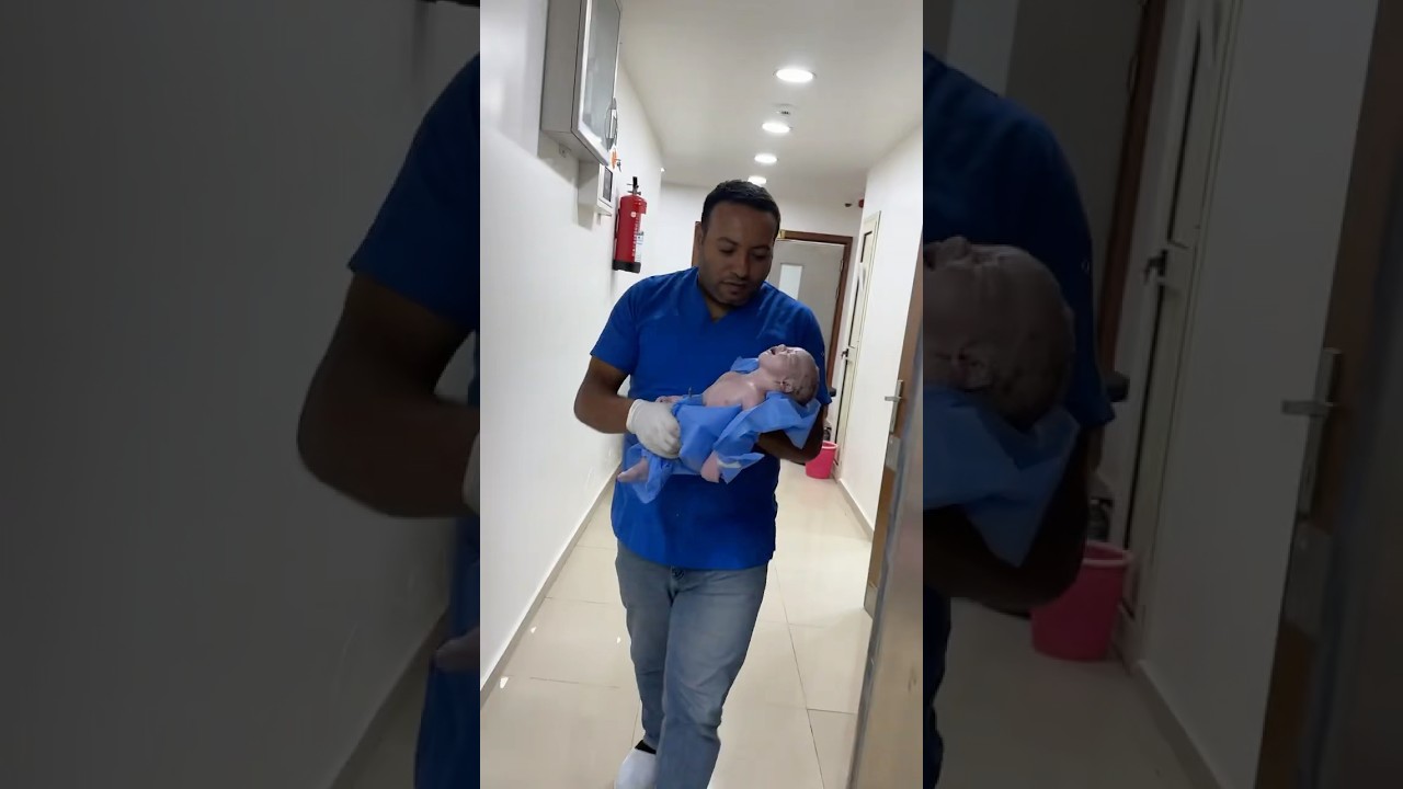 #newborn first cry #cute #newlyborn