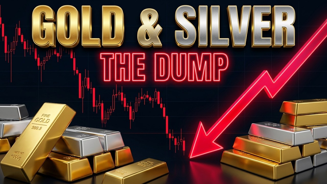 The Dump Is Not Over | Gold & Silver Price Analysis