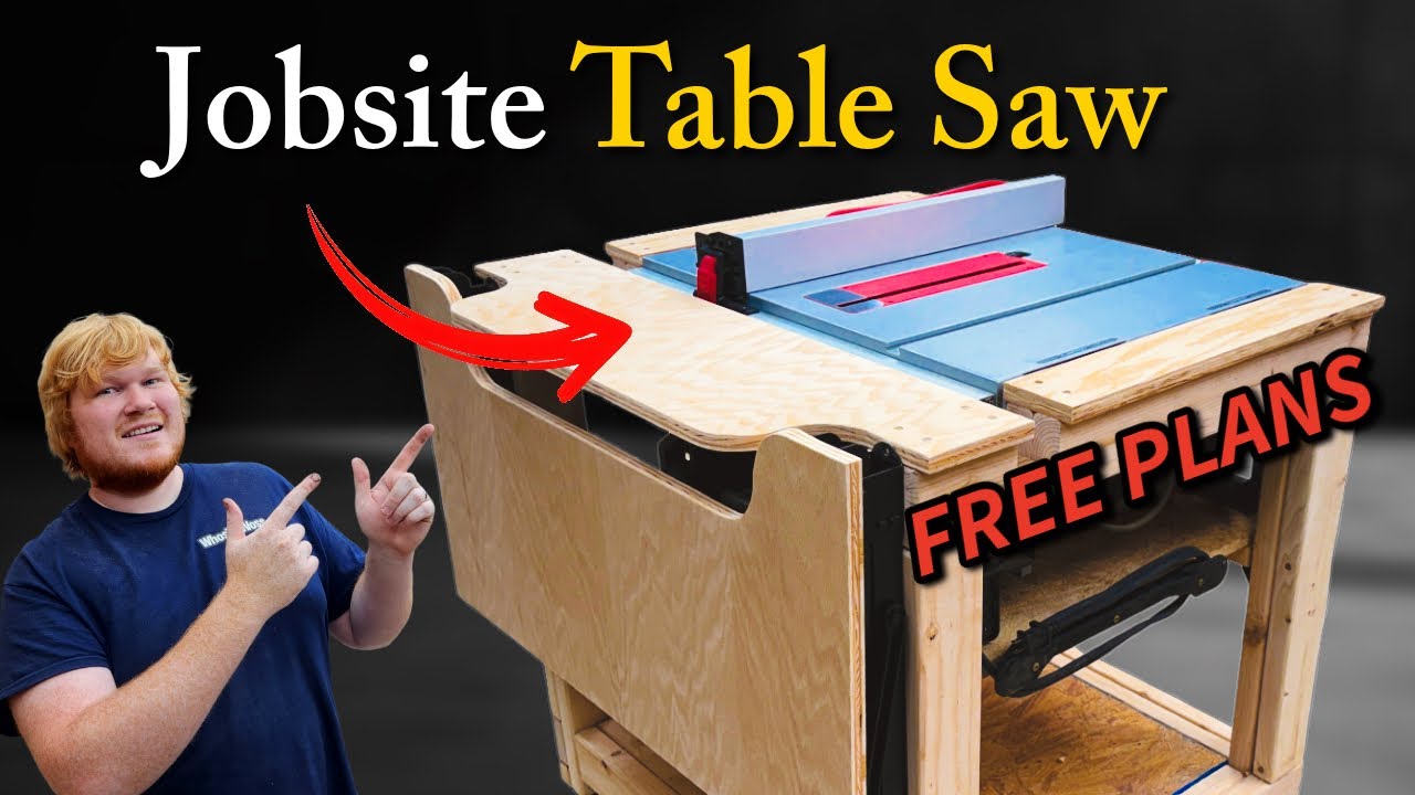 Simple Portable Table Saw into PROFESSIONAL Work Station