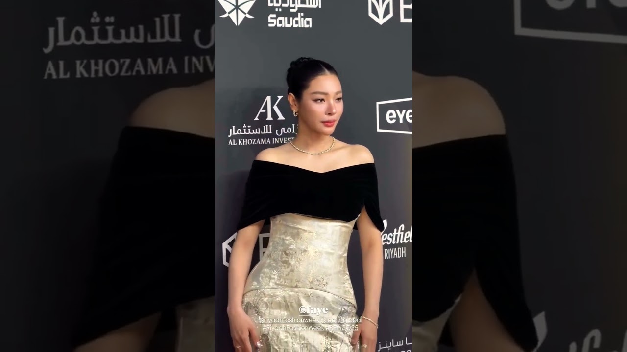 ELEGANT LOOK IN RIYADH FASHION WEEK 😍
