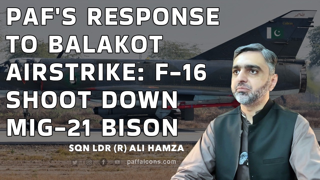 Air Battle Over Kashmir: PAF's Response to Balakot Airstrike | F-16 shoot down MiG-21 Bison