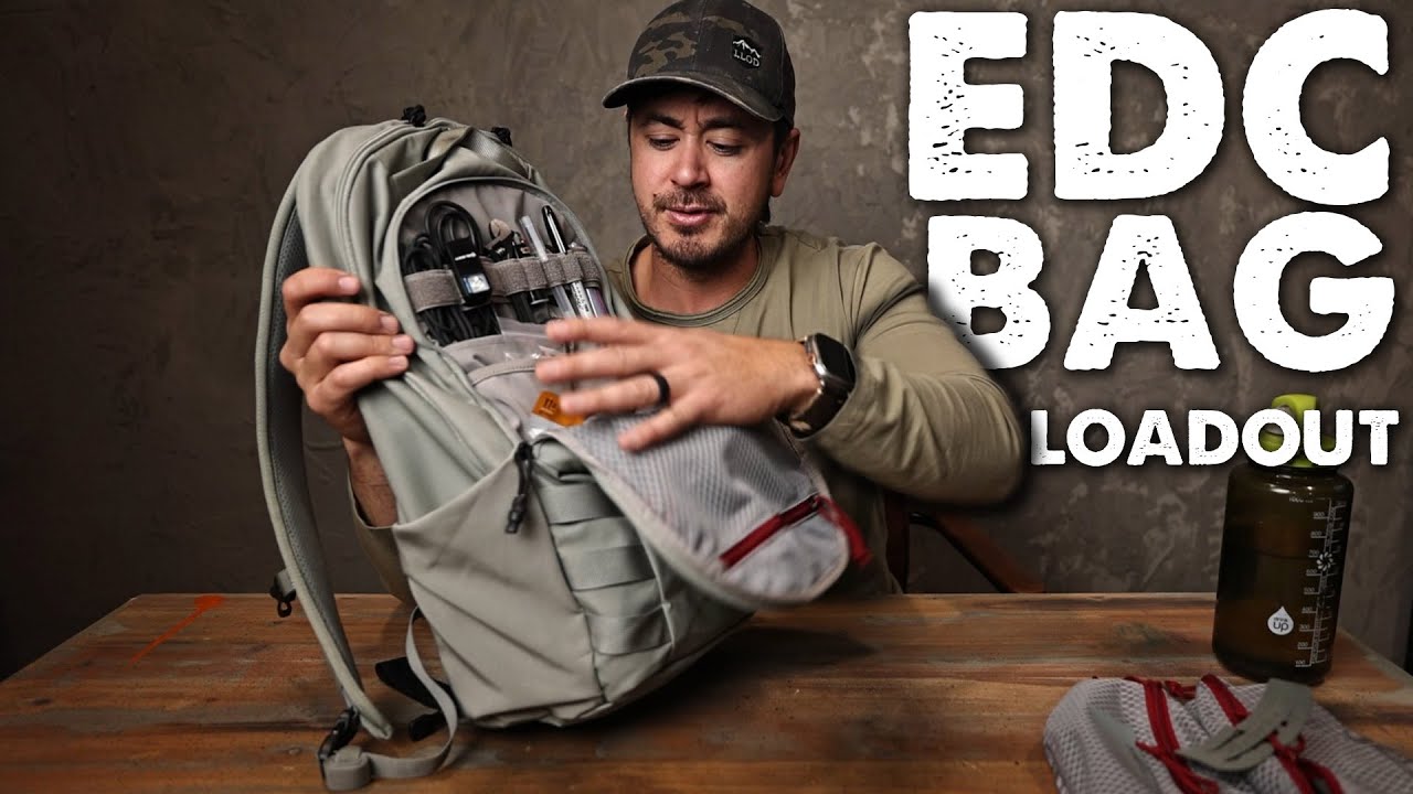 UPDATED EDC BAG LOADOUT - The Every Day Carry Gear In My Vertx Urban Ghost Backpack - Review