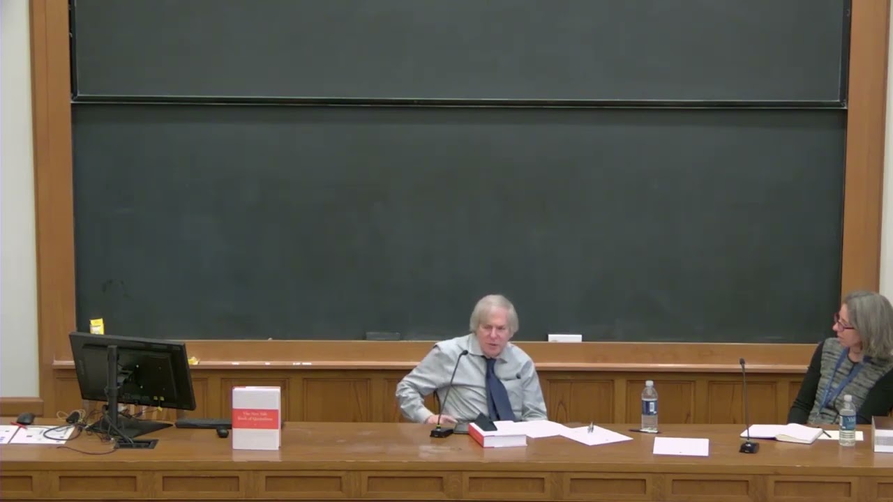 Book Talk:  The New Yale Book of Quotations
