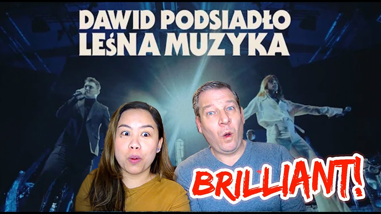 Dawid Podsiadlo i Ralph Kaminski - Kosmiczne Energie (na żywo z trasy Leśna Muzyka) |Couple REACTION