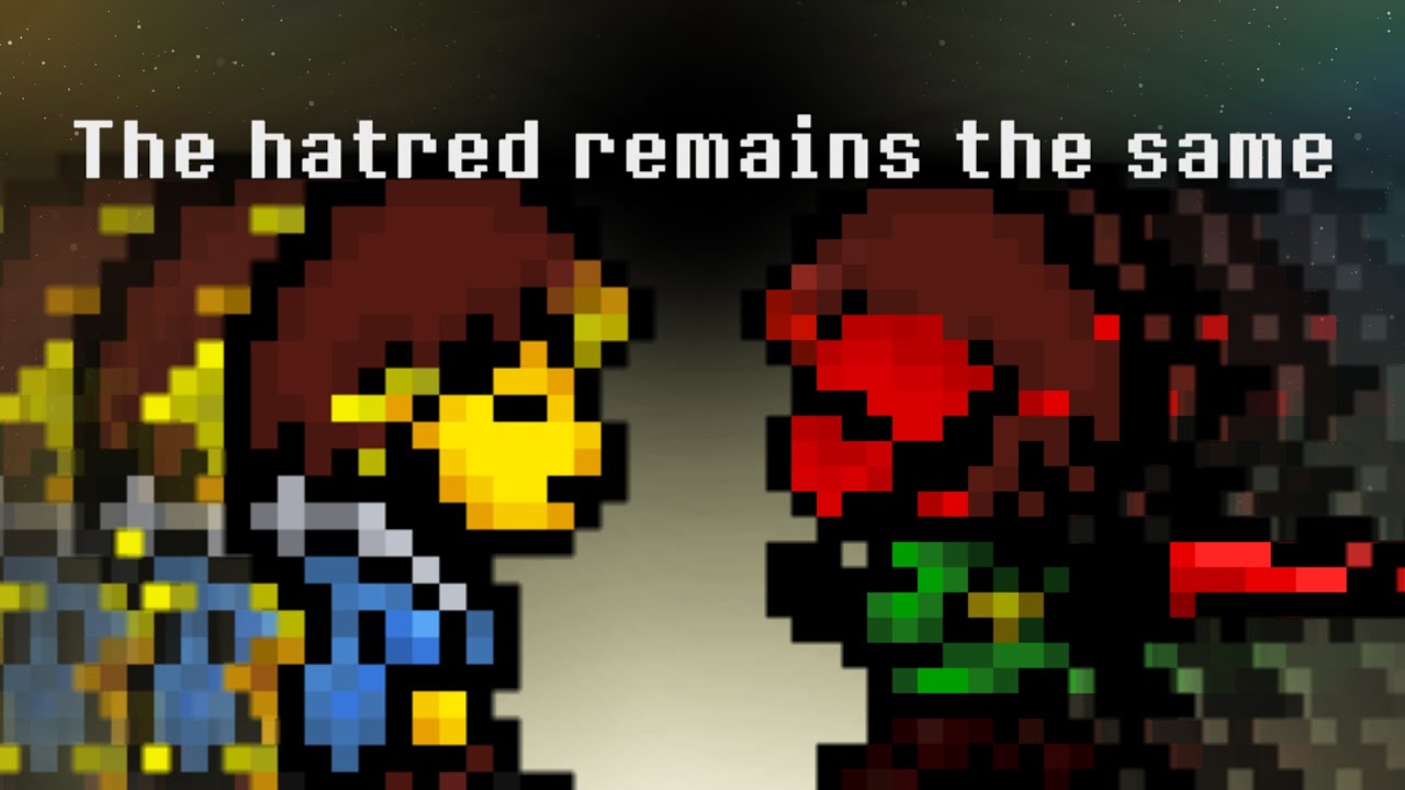 Refract Frisk vs Impossible Chara | Bonetale: The hatred remains the same (Reset Ending)