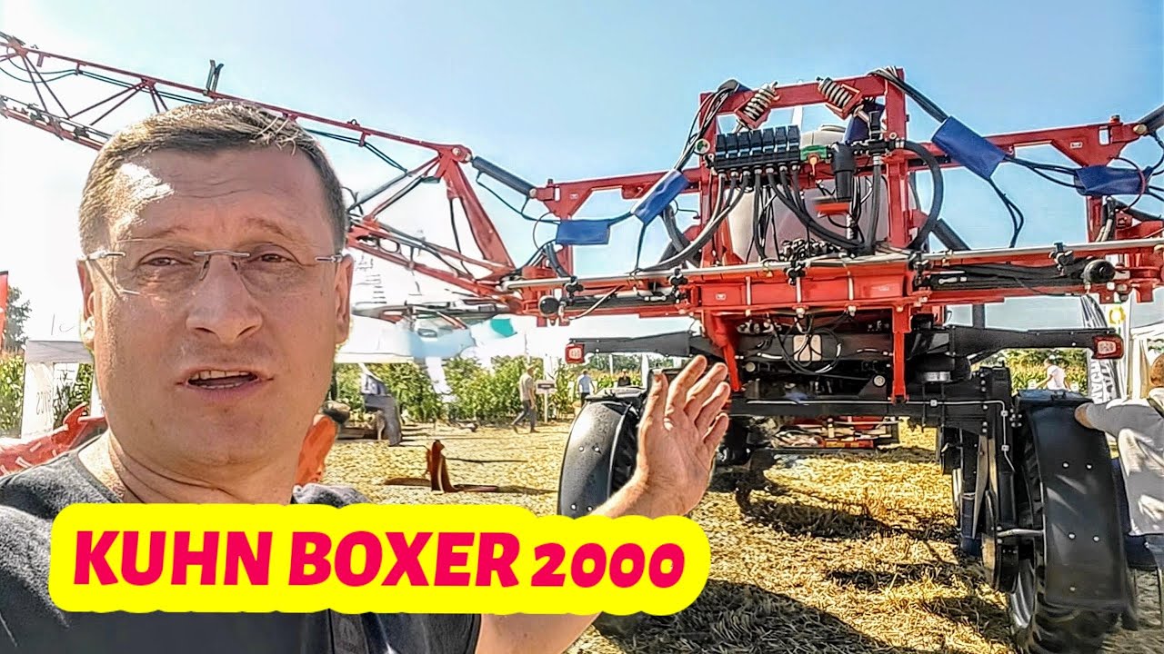 Обприскувач KUHN Boxer🤔 самий доступний і продуктивний!