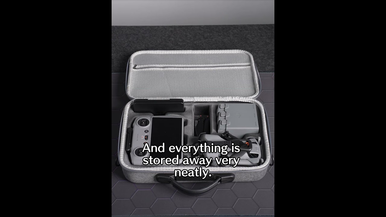 A lightweight and spacious storage bag suitable for DJI Mini 5 Pro? It's good-looking also? #dji