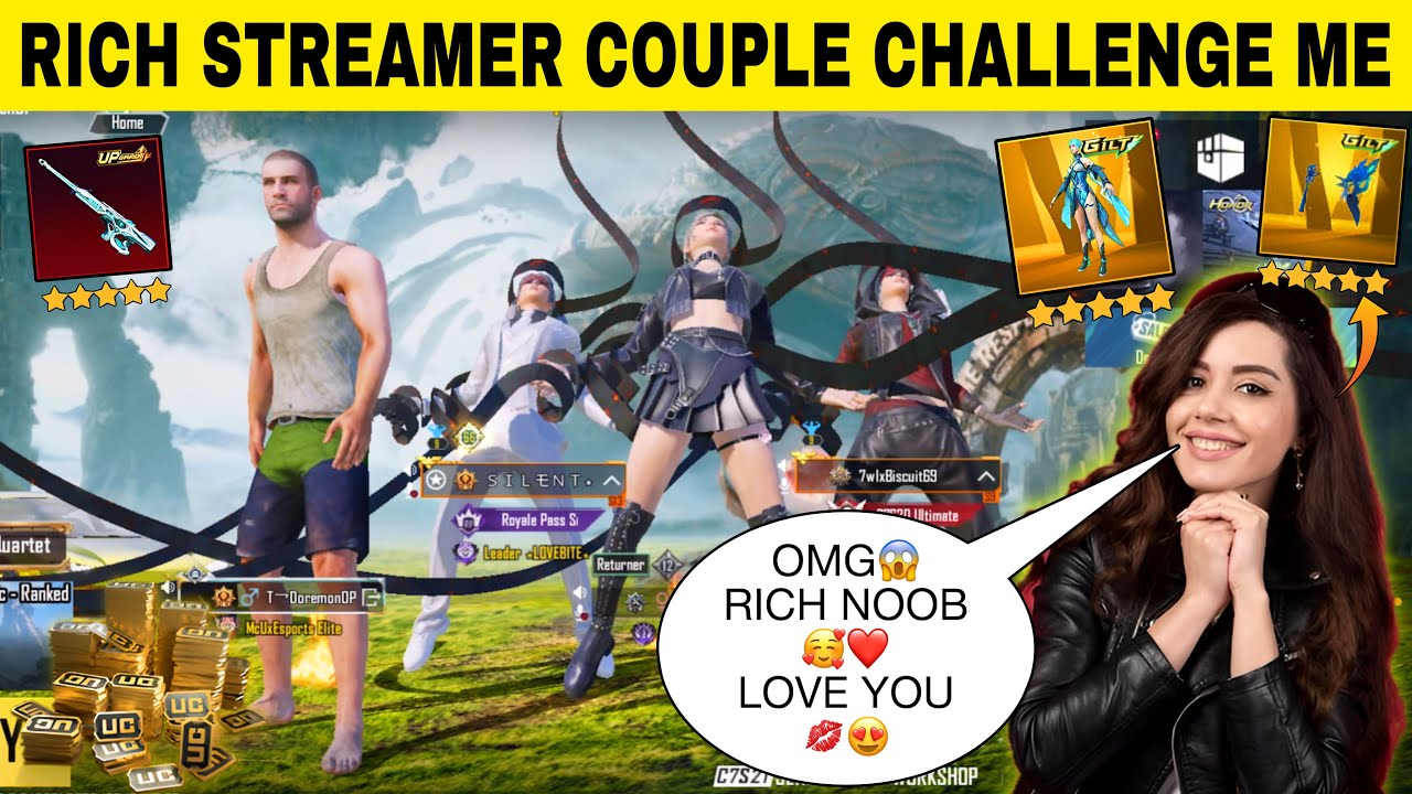 RANDOM RICH STREAMER🥰 COUPLES CHALLENGE ME FOR $10000😨 SHOCKED😱 AFTER SEEING MY NEW ULTIMATE SET🔥❤️