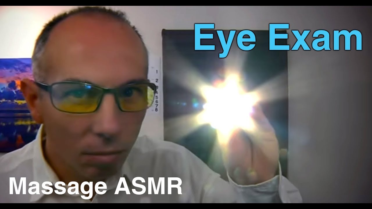 ASMR Д-р Dmitri Ролевые игры Eye Examination - Фонарик