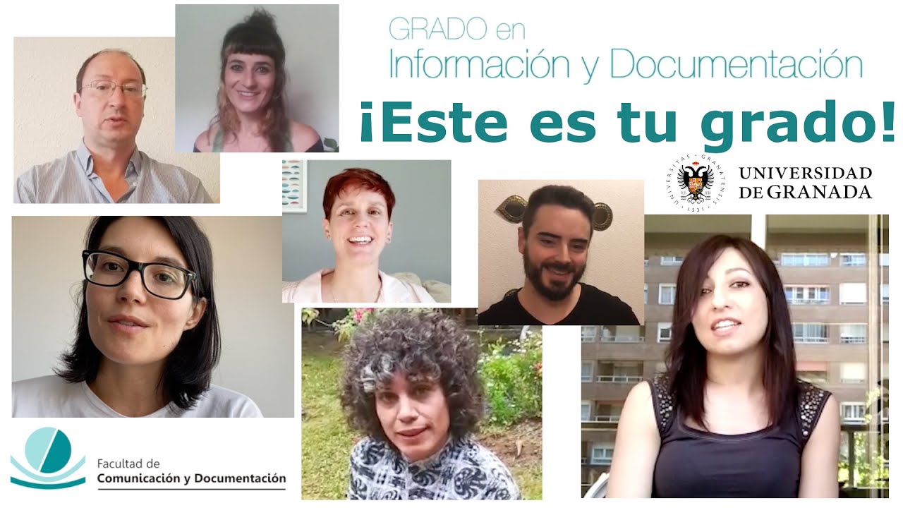 ¡Este es tu grado! Grado en información y Documentación de la UGR