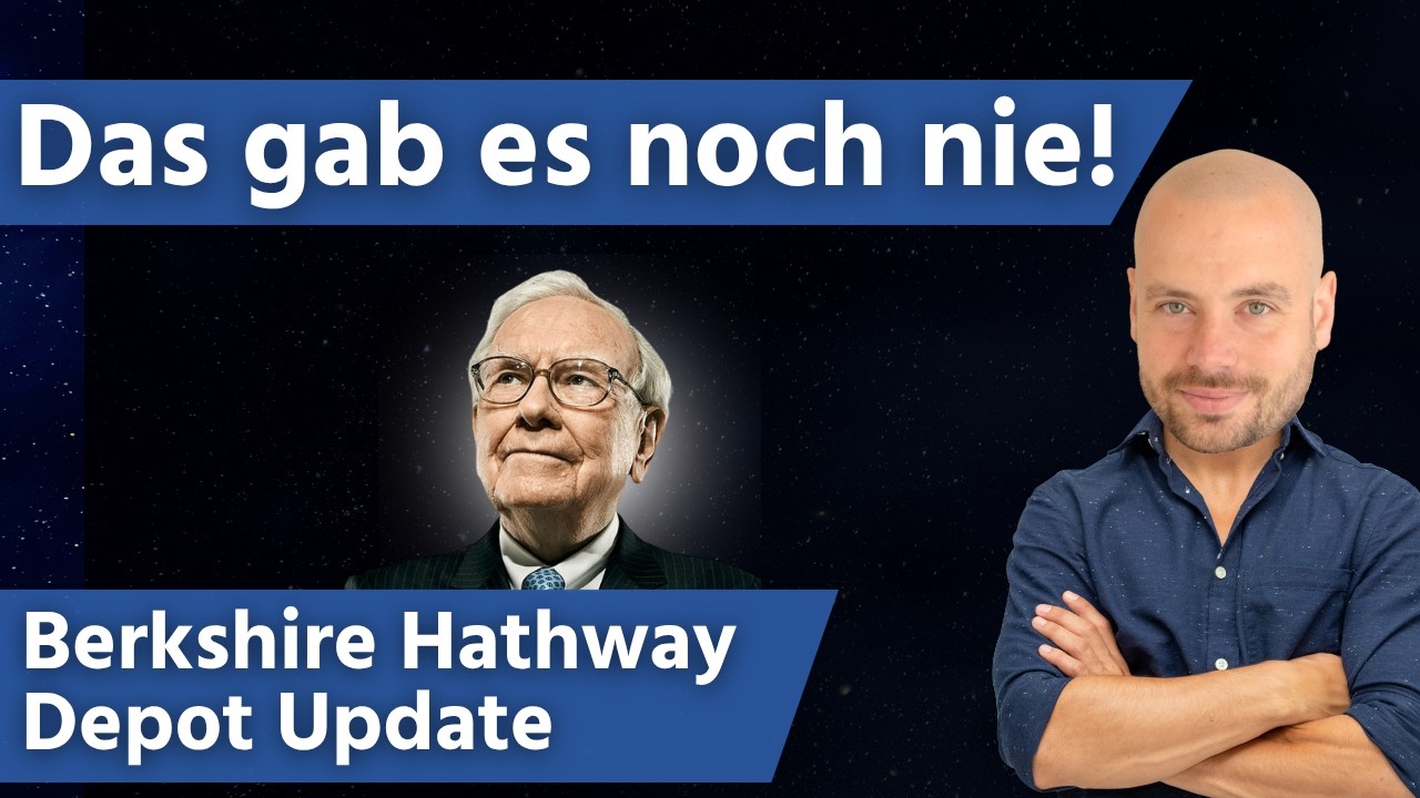 Das gab es noch nie! - Berkshire Hathaway Aktien Depot Update (Warren Buffet)