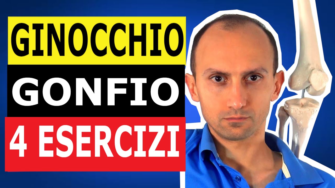 4 Esercizi Efficaci per il Ginocchio Gonfio (che ho Testato)