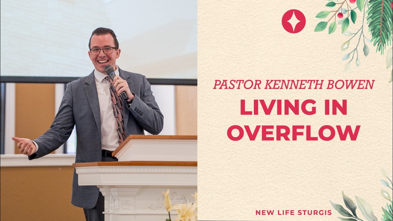 Pastor Kenneth Bowen - Living in Overflow
