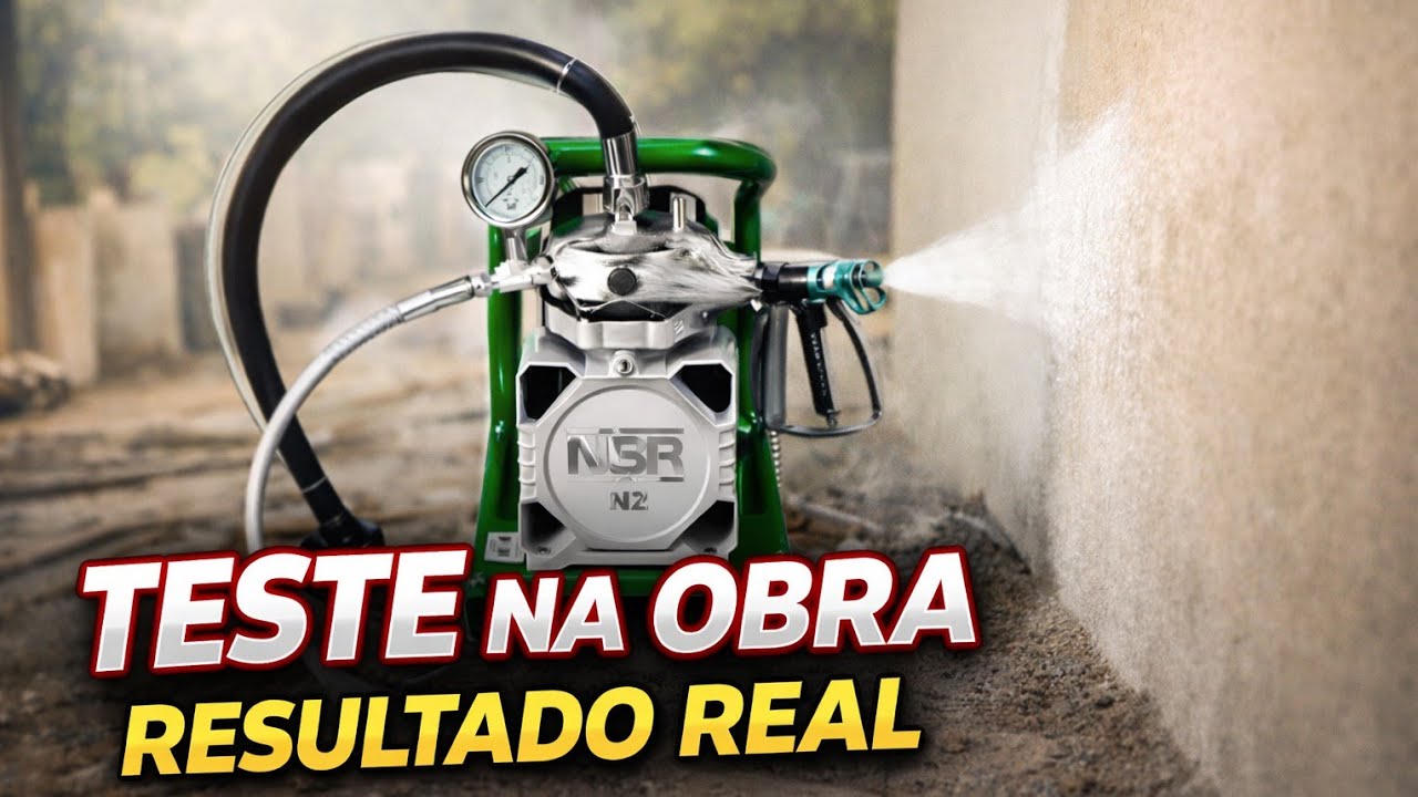 Máquina de Pintura Profissional Para Obras Grandes Nauber