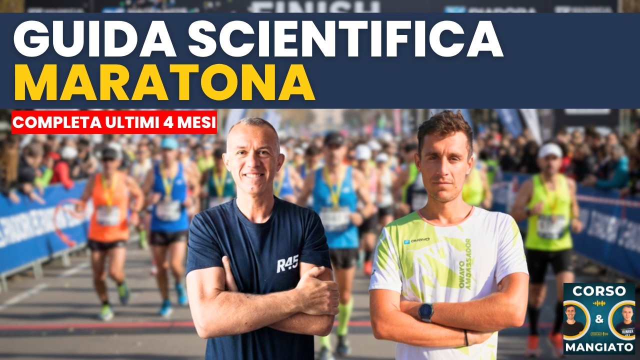 Guida scientifica alla maratona dal modello di prestazione alla gara