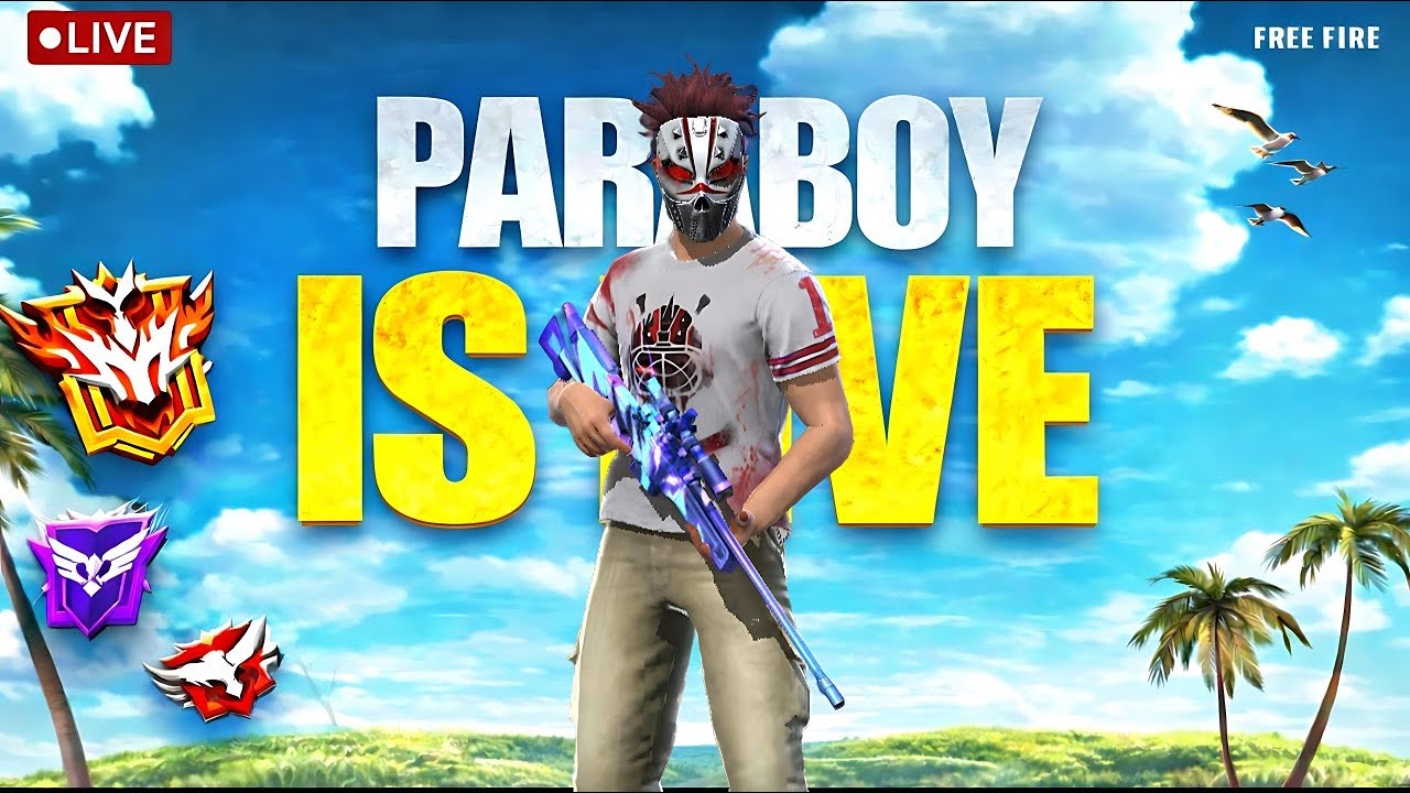 Paraboy Is Back On Live Only Rush Br Ranked Push✌ #freefire #live #paraboylive #brranked #live