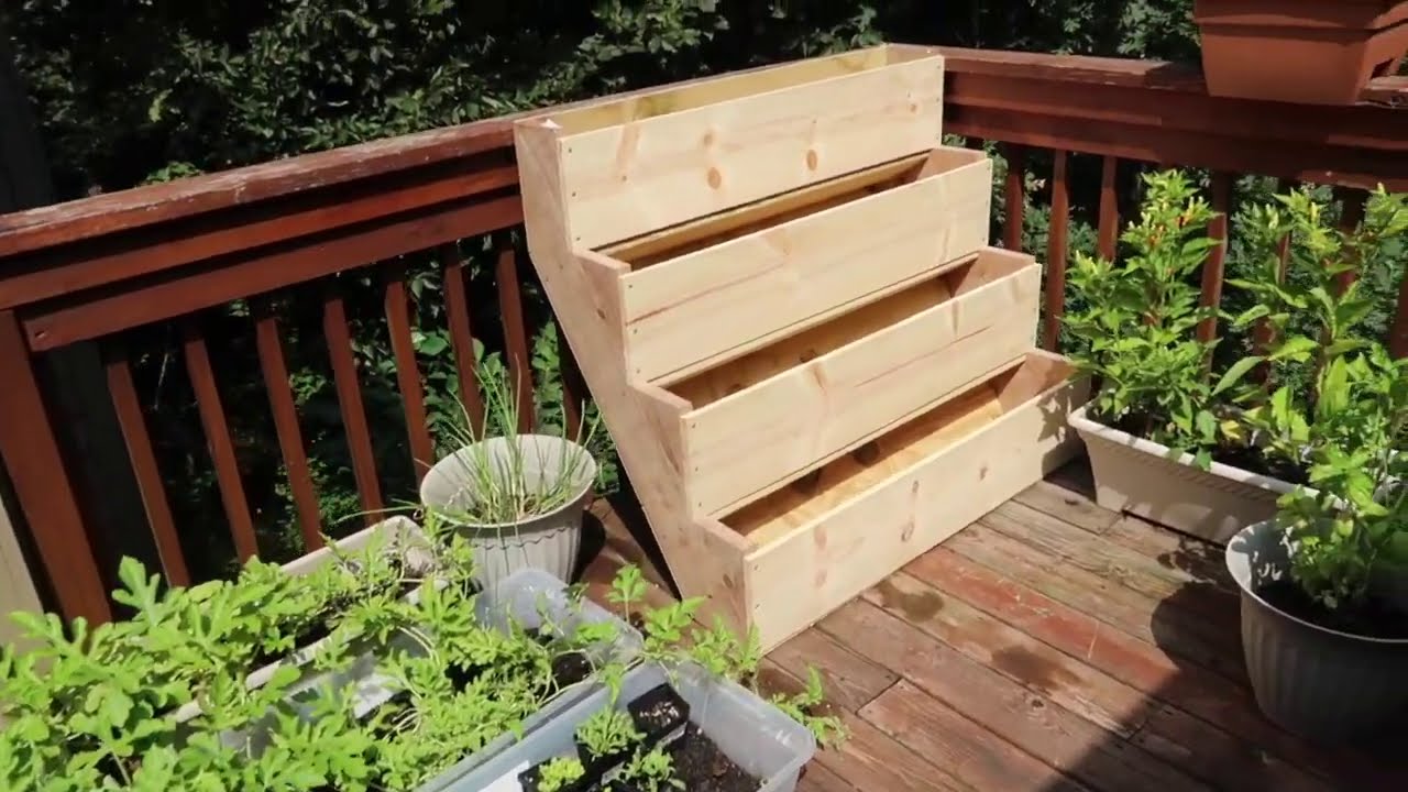 Stair Step Planter Box