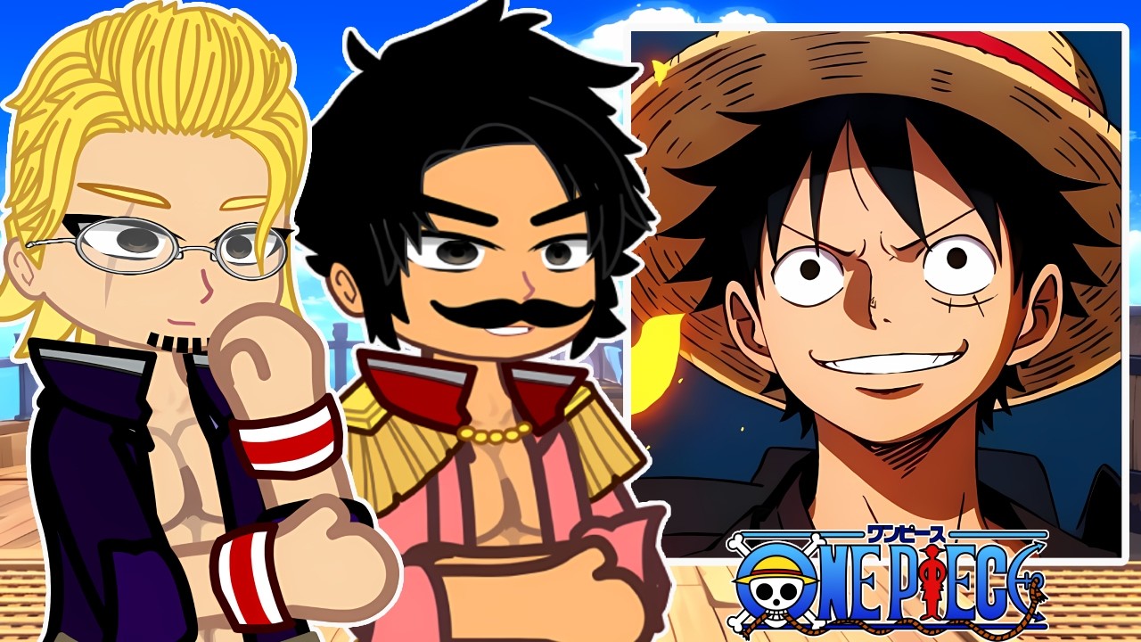Old Era Rocks Pirates React To Luffy || One Piece ||Kaido vs Luffy - Gacha React 🇺🇸/🇧🇷 Kal Reacts