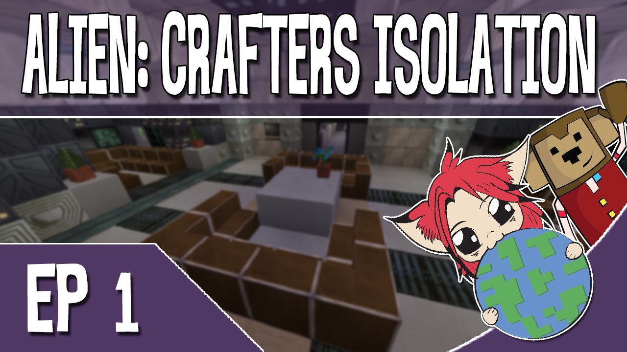 Minecraft Adventure Map: Alien Isolation Ep1 - w/The8BitMonkey
