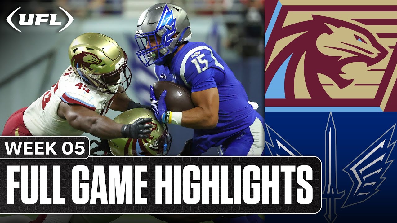 Michigan Panthers vs. St. Louis Battlehawks Highlights | United Football League