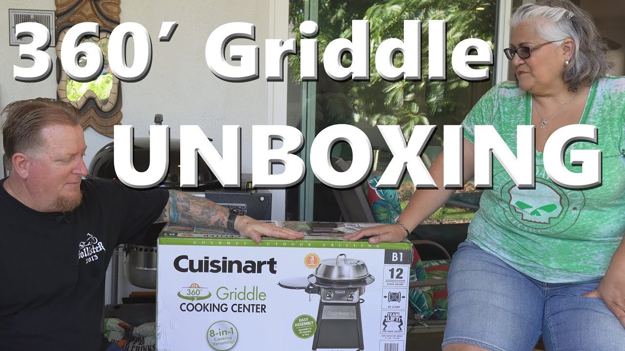Before you buy: Cuisinart 360 Griddle cooking center Unboxing & assembly