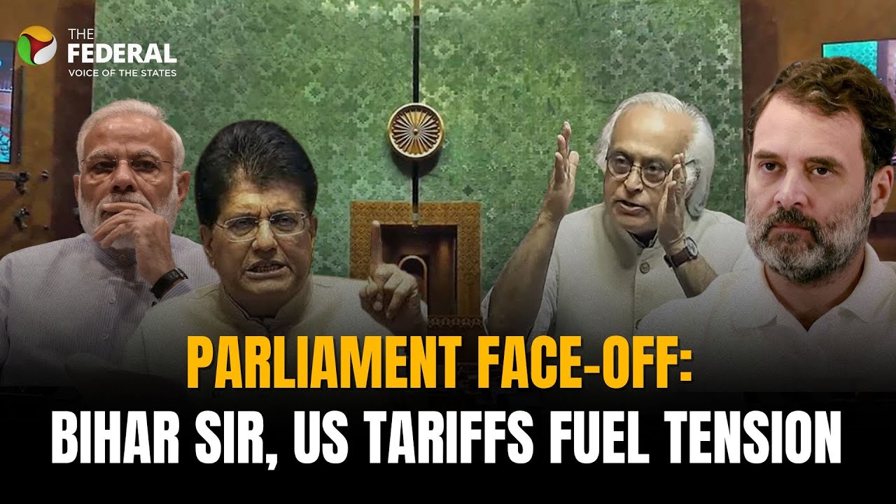 LIVE | Monsoon Session Day 10: Opposition protests on Bihar SIR, US tariffs | The Federal