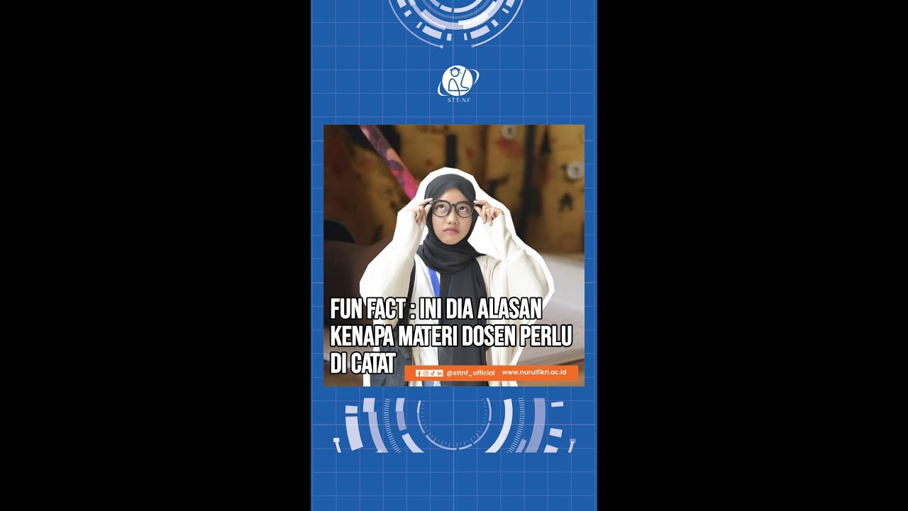 FUNFACT : INI DIA ALASAN KENAPA MATERI DOSEN PERLU DI CATAT