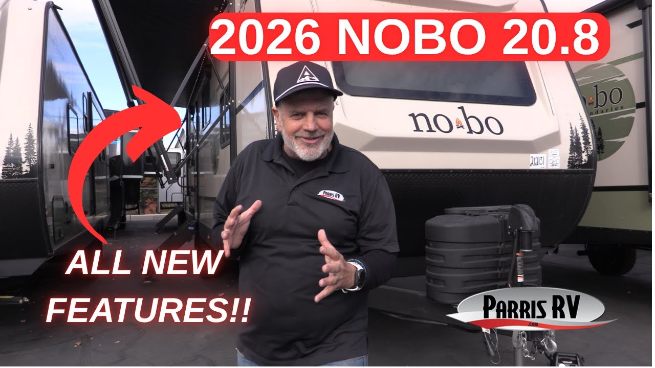 BEAST MODE Suspension & NEW FEATURES | 2026 No Boundaries NOBO 20.8 | Parris RV Walkthrough